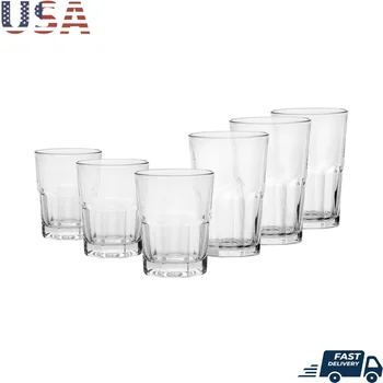 12-Piece Clear Glass Set 1