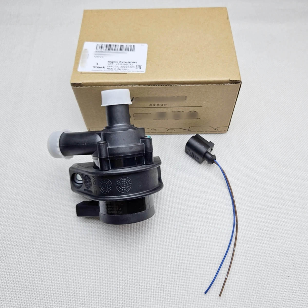 Water Pump Electric Additional Coolant Auxiliary Cooling 1K0965561J For VW Golf Skoda Seat For Audi A3 TT Q3 Jetta CC Passat Cooling Water Pump
