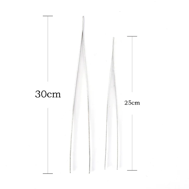 1Pc Rozsdamentes Acél Konyhai Eszközök Grillező Fogók Élelmiszer -Klip Csipeszek Clip Grill Svédasztalos Étterem Szerszámok - Image 2