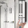 1/2/3 Heads Wall-mounted Soap Dispenser Bath Shampoo Shower Gel Liquid Soap Dispenser Soap Bottle Toilet Bathroom Accessories 4