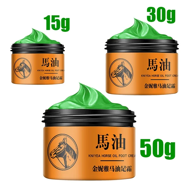 1pcs Horse Oil Hand And Foot Repair Cream Skin Moisturizing Foot Skin Care BB-mayou-15g