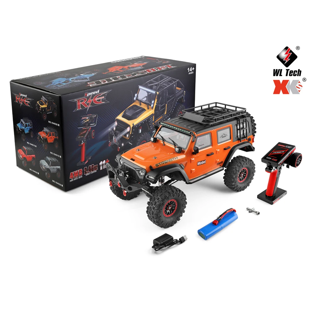 Off Road 4x4 Remote Control Car with 45 Minutes Working Time