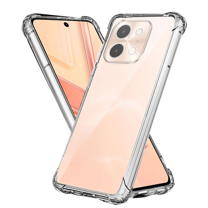 Shockproof Airbag TPU Clear Silicone Soft Phone Case Back Cover