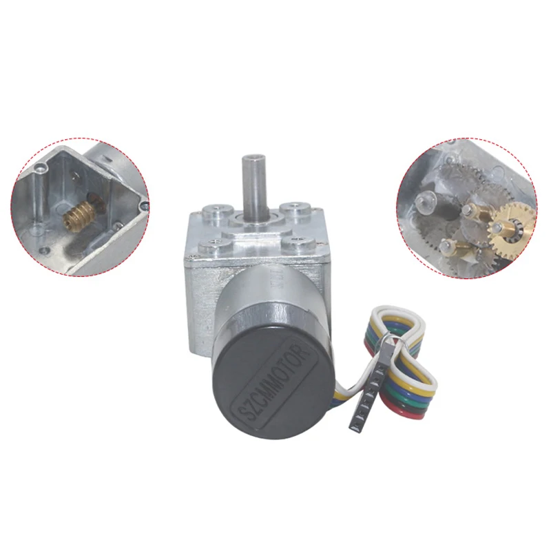 JGY-370 Turbo Worm Gear Motor Encoder Tachometer Motor DC6V 12V 24V High Torque Low Speed Self-locking Motor JGY-370GB dc motor mini gear motor