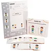 Children Shape Matching Games Sensory Toys Montessori Cards Sorting Logical Thinking Training Party Activities Educational Toys 1