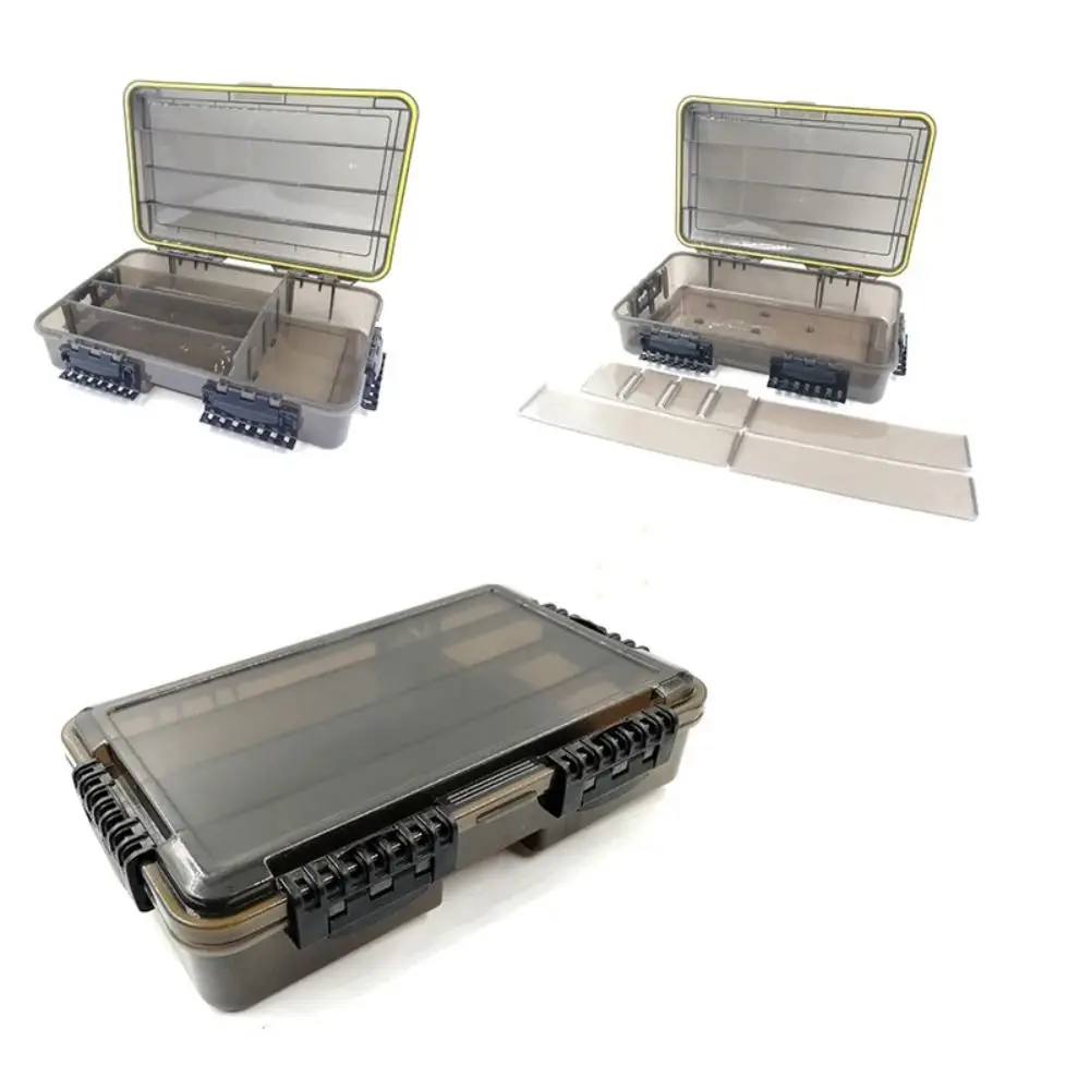 Description Picture 2 of itemLarge-Capacity Fishing Tackle Box Detachable Waterproof Fishing Storage Box Thickened S/M/L Fishing Gear Box Lure Storage