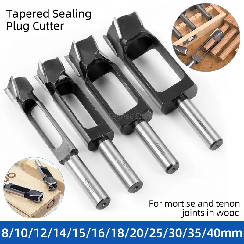 1-3/8-Tenon Dowel Plug Cutter Tenon Wood Plug Bit Makes Tenon Wood Dowel  Plugs