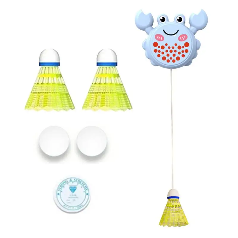 

Adjustable Badminton Exerciser Portable Badminton Trainer With Rebouce Badminton Self Study Tool Self-Adhesive Trainer For