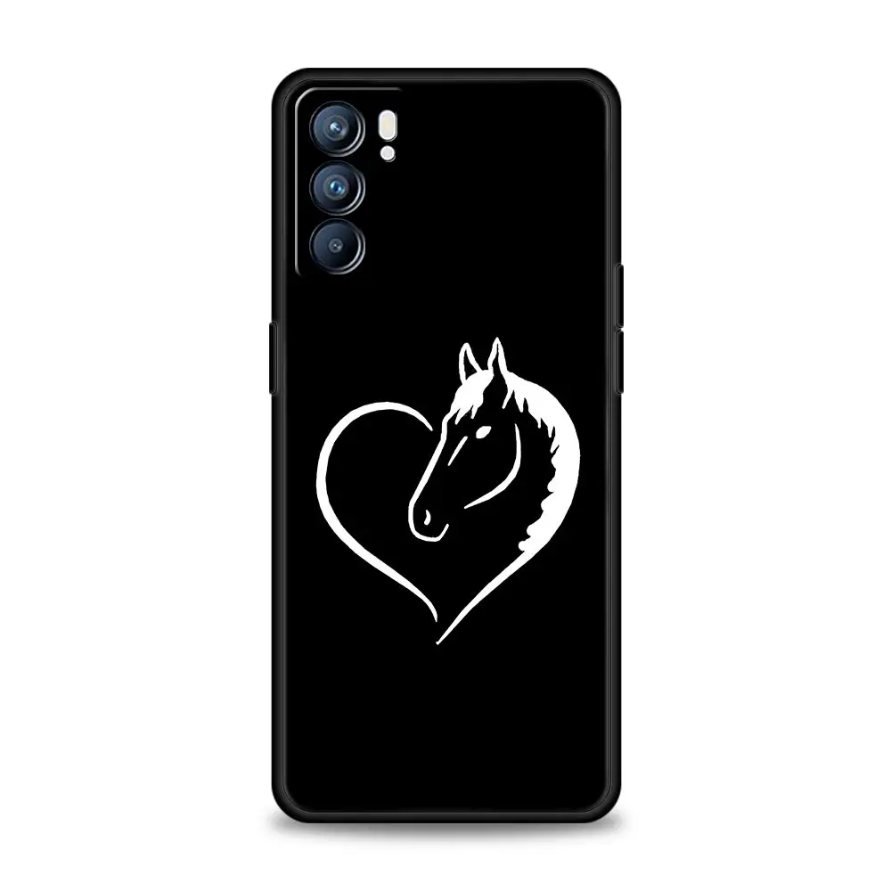 Animal Art Horse Phone Case Cover