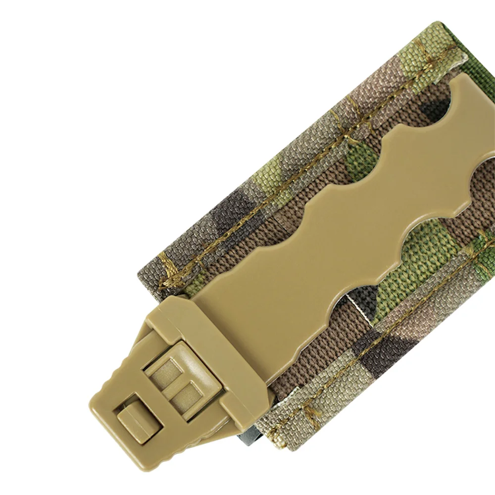 OPHIDIANTAC 9 mm Einzelmagazintasche MOLLE kompatibel mit elastischer Retention zum Schießen, Jagen, Airsoft – Detail 10