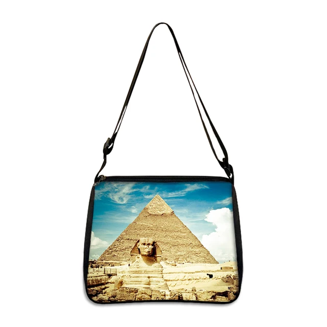 Ancient Egyptian Art Print Handbags Egypt Pharaoh Women Canvas