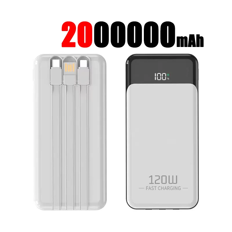 White 200000mAh