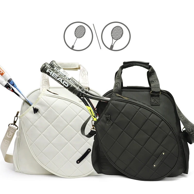 Bags for Tennis Racket Couples Outdoor Sports Black White Men Women Badminton Shoulder Bags Cover Greatspeed
