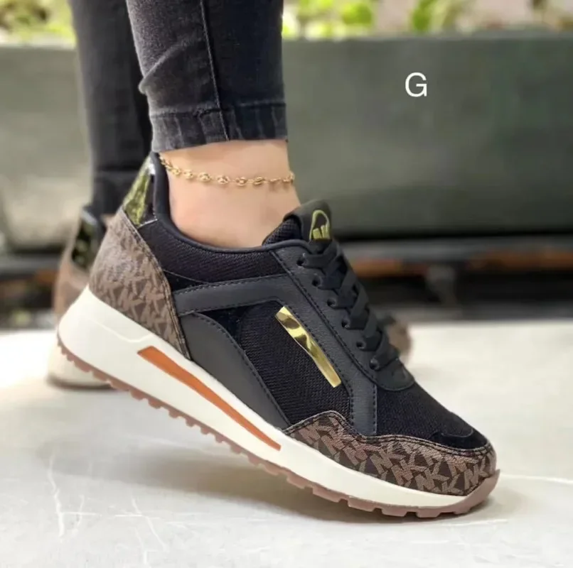 Women's Sports Casual  2024 New Autumn Large Size New Wedge Casual Fashion Women's Shoes Women's Sports Shoes Sports Shoes