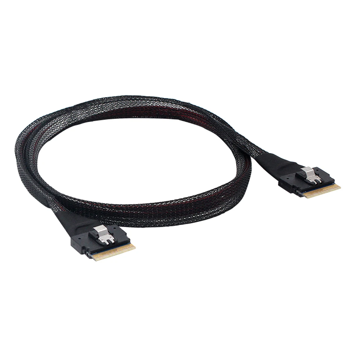 

SFF-8654 74Pin Slim SAS к PCI-E Slimline SAS 4,0 SFF-8654 8i 74pin кабель хоста