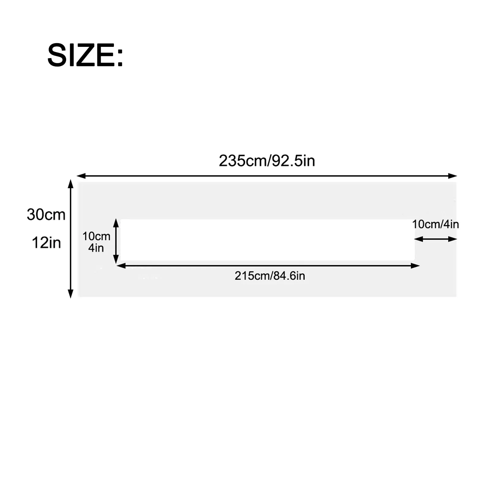 Foldable Line Template Parking Lot Stencil Line Painting 12*92.5in Versatile Stencil 1mm Thick Silicone Easy To Clean