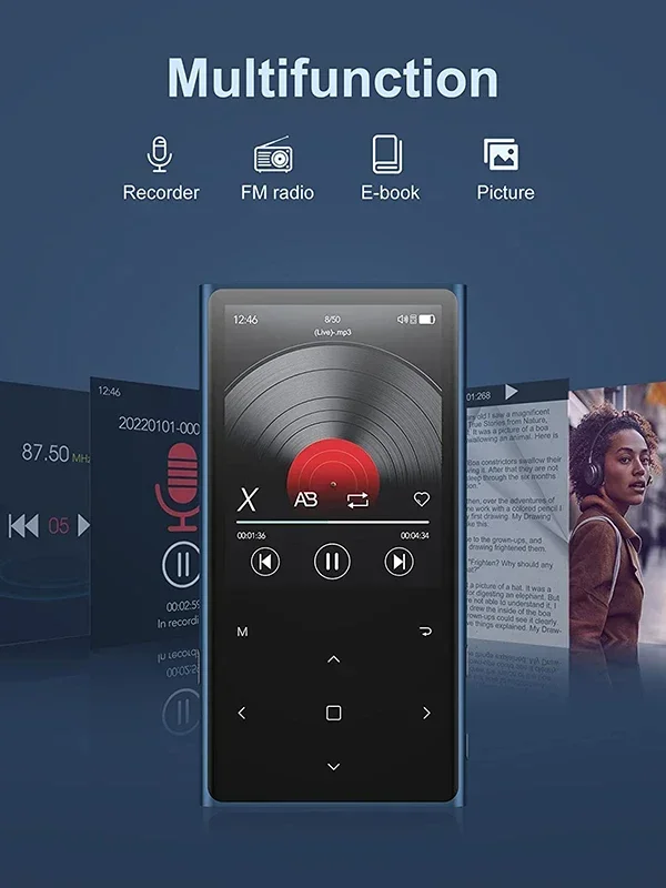 BENJIE new model MP4 player with 2.8 inch large screen