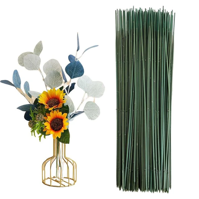 Flower Arrangement Kit 18g Green Crafting Floral Stem Wire 40cm