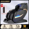 Massage Chair 3D with Zero Gravity Full Body Knead Shiatsu SL Track Thai Stretching Massage Chair Relaxing Chairs Waist massage 1