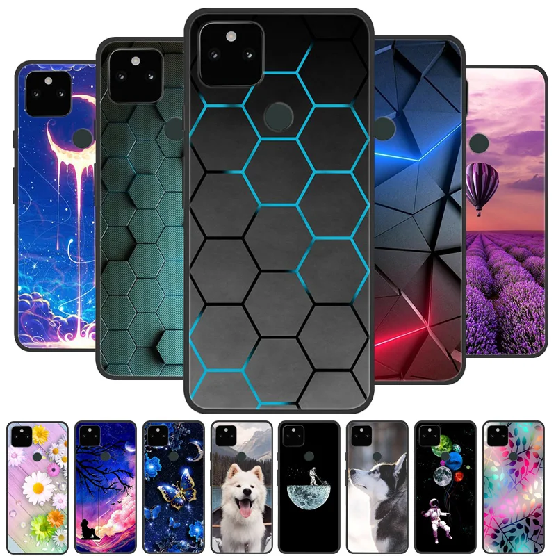 

Fashion Matte Case For Google Pixel 5A 5G Case Soft Silicone Google Pixel 4A 5G 4G Case Back Cover Pixel5A Pixel4A Cases Covers