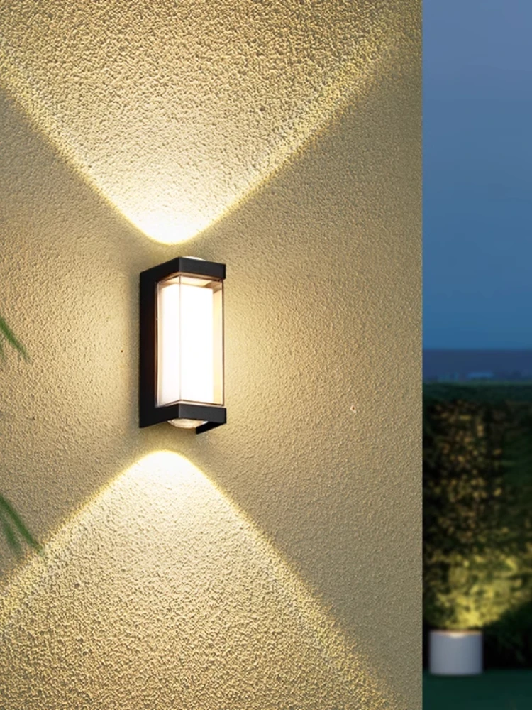 LED Outdoor Face Down Billboard Balcony Door Front Terrace Outdoor Waterproof Wall Light Wall Washer