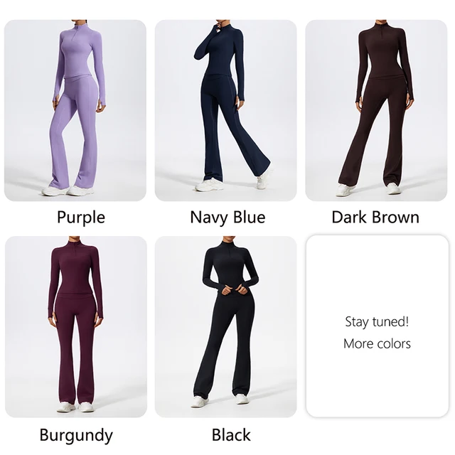 Hearuisavy Long Sleeve Workout Suit Sports Set Women Quick-Drying Gym Bra Set Women Short Tracksuit Running Workout Yoga Clothes