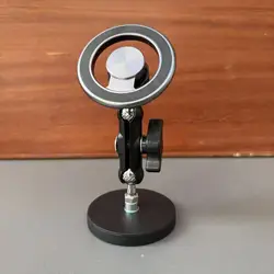 360 - Degree Rotating Dual - Sided Magnetic Aluminum Phone Stand - Portable and Multi - Functional (Hx - 1)
