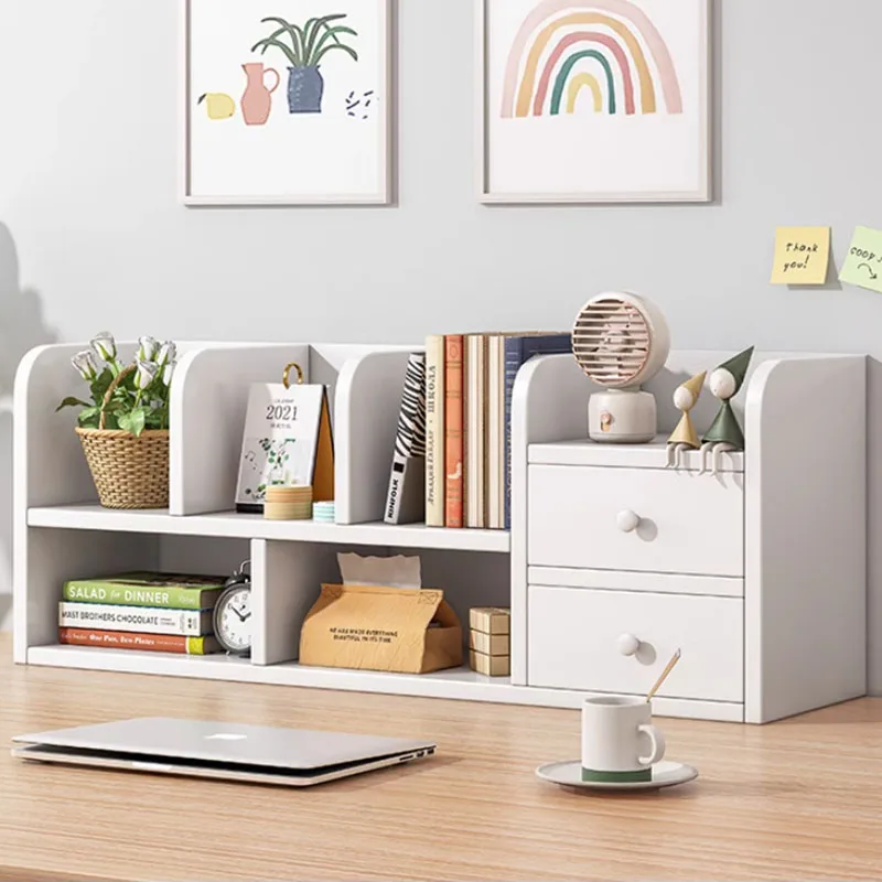 

Organizer Storage Desk Magazine Rack Wood Students Dormitory Book Shelf Bedroom Librero Mueble Modular Furniture