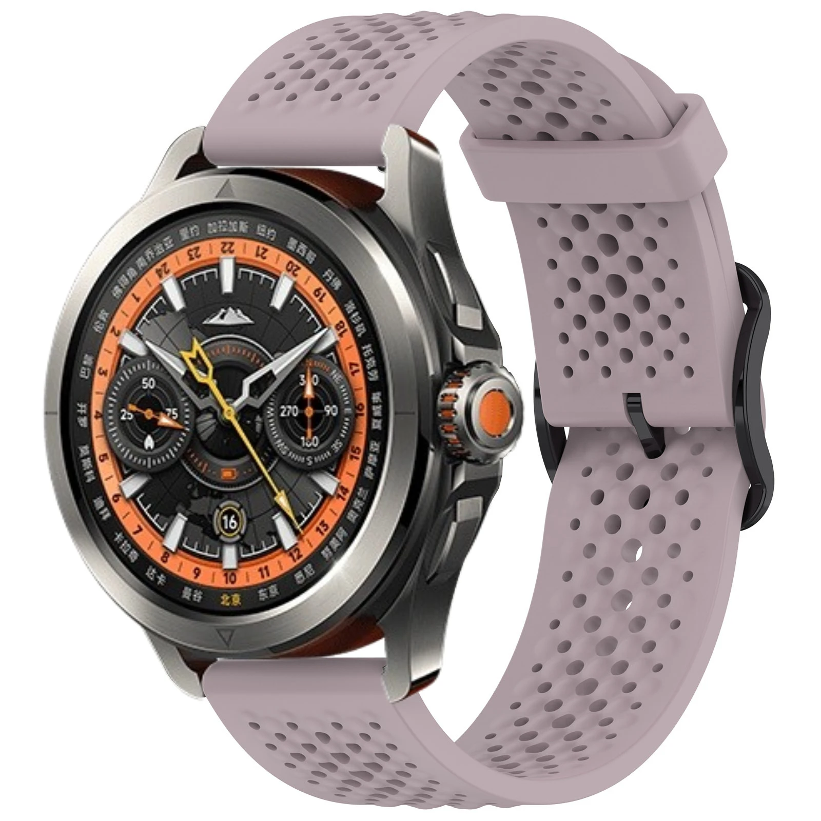 Breathable Silicone Strap for Smartwatches - Sport Edition