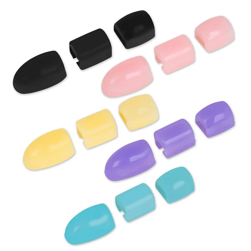 6pcs/Set Rubber Button Right-hand Side Heighten Key Pad Inlays For Alto/Tenor/ Saxophone Woodwind Instrument Parts Accessories