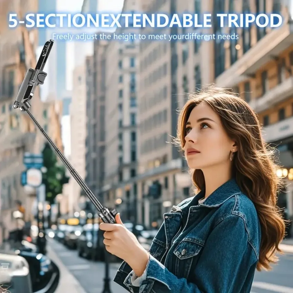 Mobile Phone Selfie Stick 3 in 1 Phone Stand Tripod With Detachable Remote Mini Self-timer Stick For Vlog Live Broadcast selfie stick tripod selfie stick cell phone selfie stick smartphone selfie stick phone selfie tripod
