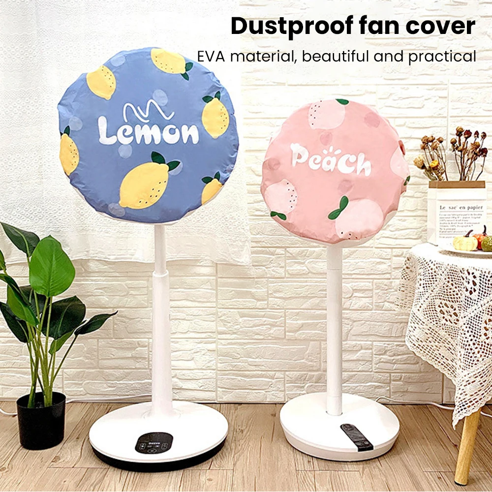 Waterproof Dustproof Round Fan Cover Electric Fan Dust Bag Circular Stand Dust Cover Bag Durable Guard Storage