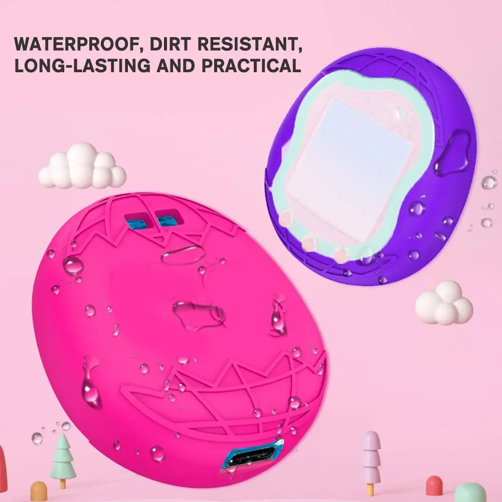 

Protective Case For Tamagotchi (2023) Virtual Pet Machine Game Console Portable Interactive Digital Pet Game Silicone Case