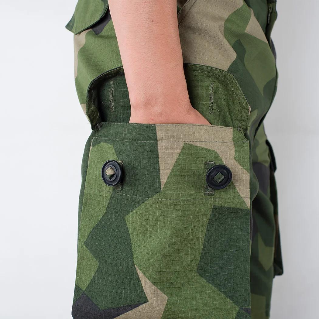M90 Geometrische Camouflage Sommer Taktische Shorts MTP Cargo Shorts MC EMR – Detail 3