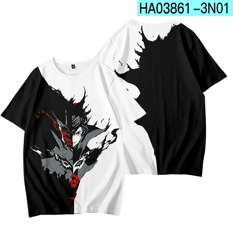 Рисунок 2 - НОВО! НОВО! Рубашка летняя Persona 5 3d с принтом