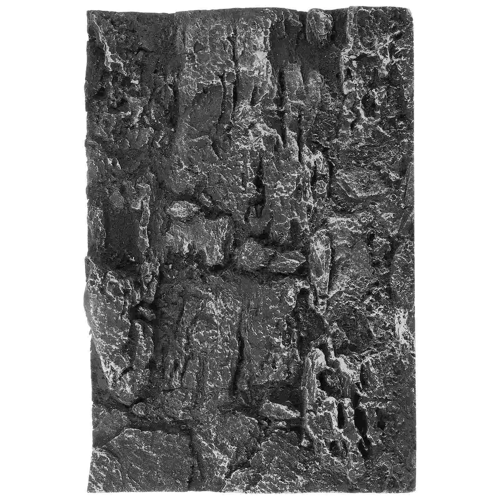 

Фон для скалы террариума 3D искусственная Рептилия Танк фон доска амфибия стерео фон змея обитания Декор медвежий дракон