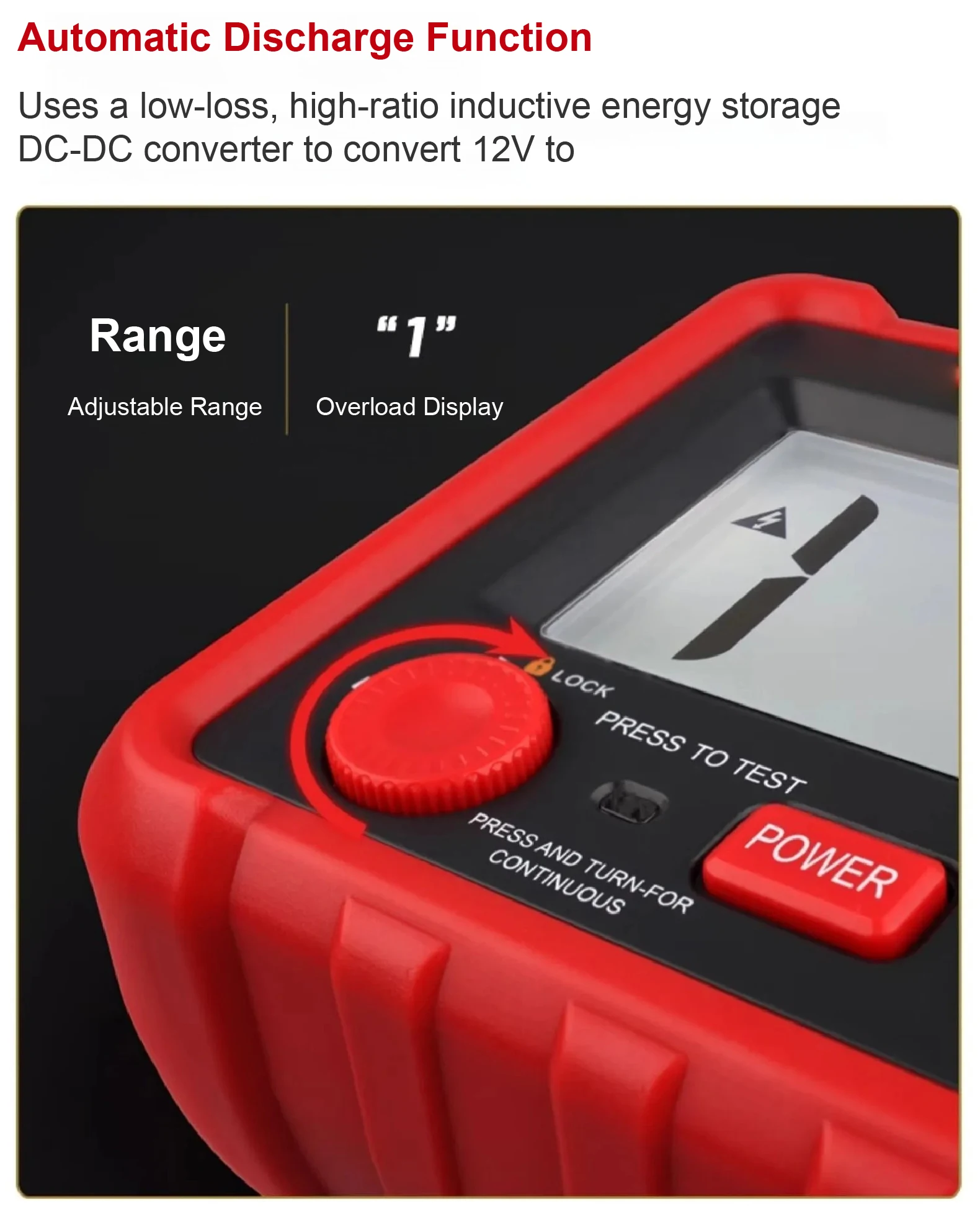 TA8321A TA8322A Insulation Resistance Tester 250V-2500V 0.1M-20MΩ Digital Megohm