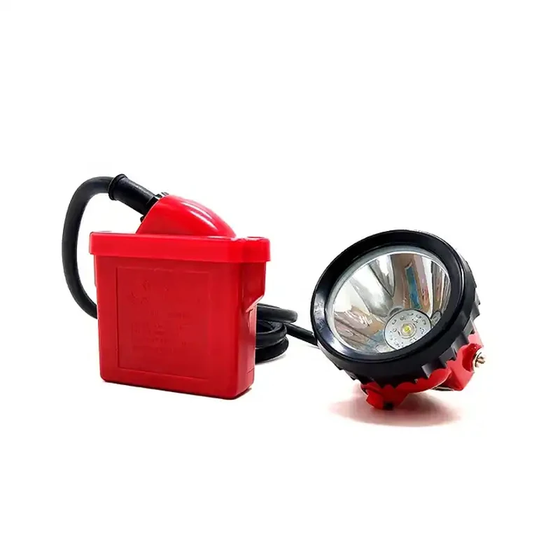 

KL5LM LED Mining Headlamp Rechargeable Safety Explosion-Proof Miner Cap Lamp