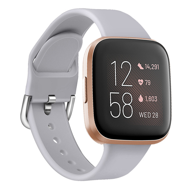band For Original Fitbit Versa 2 strap Soft Silicone Waterproof Wrist Accessories Replacement correa For Fitbit Versa 2