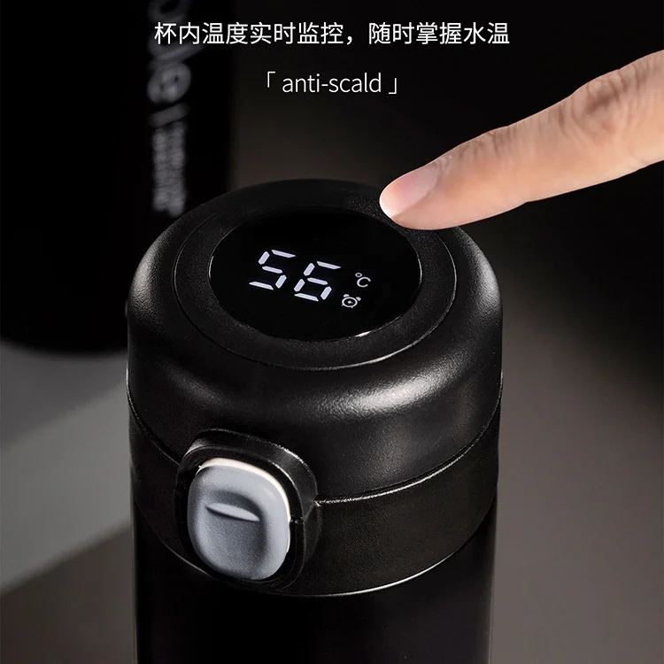 

Guangzhou Fuquan Youle Intelligent Insulation Cup 316 Stainless Steel Touch Display Temperature Water Cup Car Portable Business