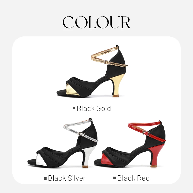 Dance Shoes Woman Latin Dance Shoes Ladies Girls Ballroom Dancing Shoes
