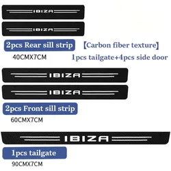 Enhance your vehicle's style and protection with our Premium Car Door Sill Protector and Rear Bumper Guard Set. (5pcs ibiza)