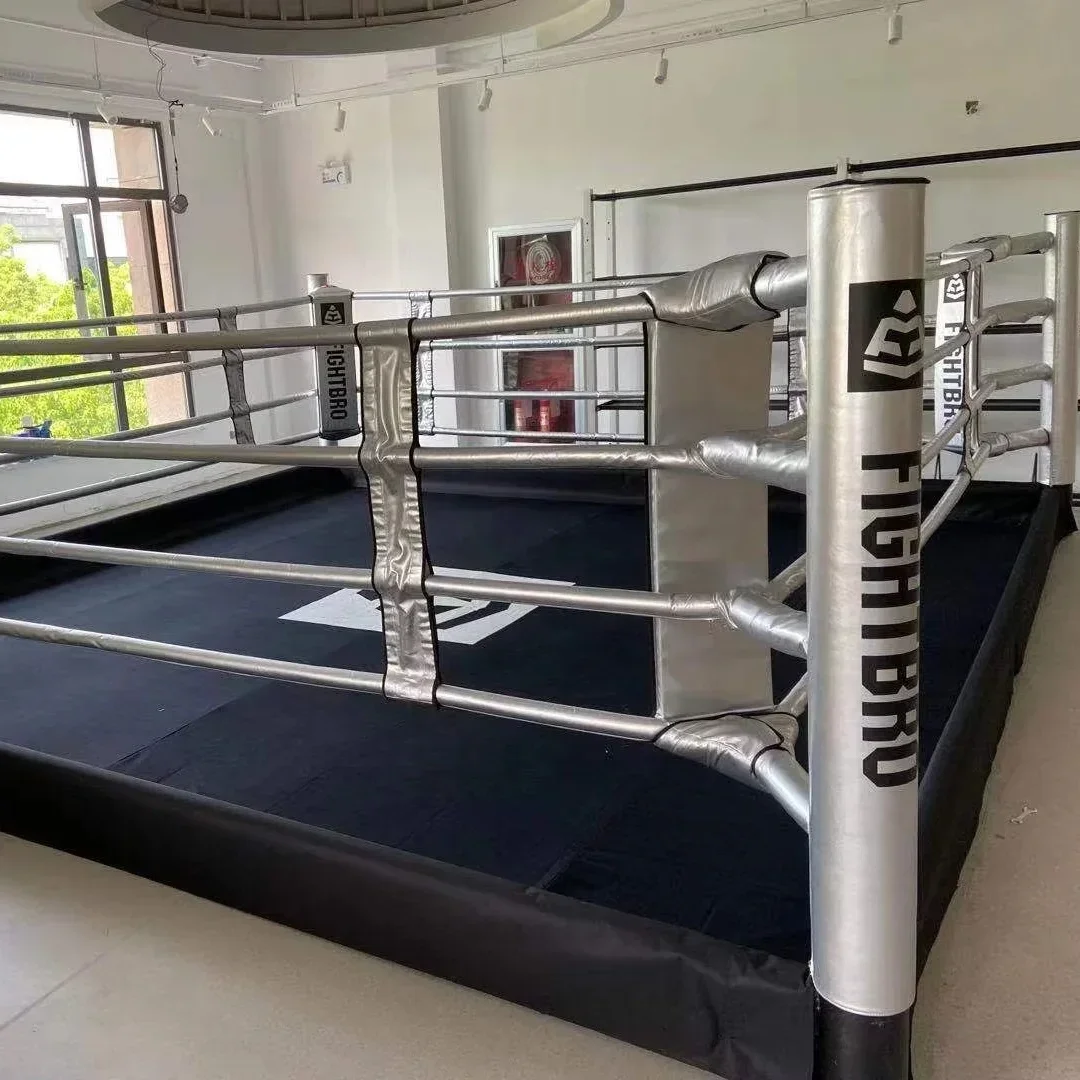 International Standard Quality Boxing Ring Stairs For Steel Wrestling Ring Boxing