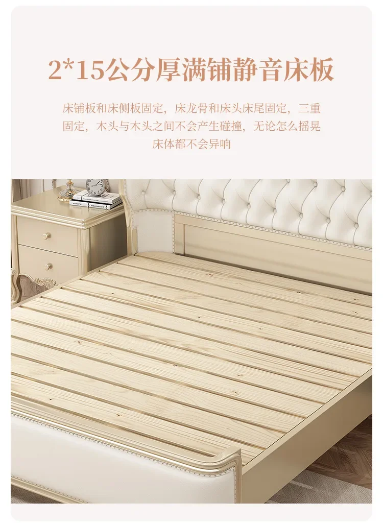 Luxury Loft Twin Bed Frame Wooden Design Adult House Platform Full Bed Bases Twin King Size Mobili Per La Casa Home Furniture