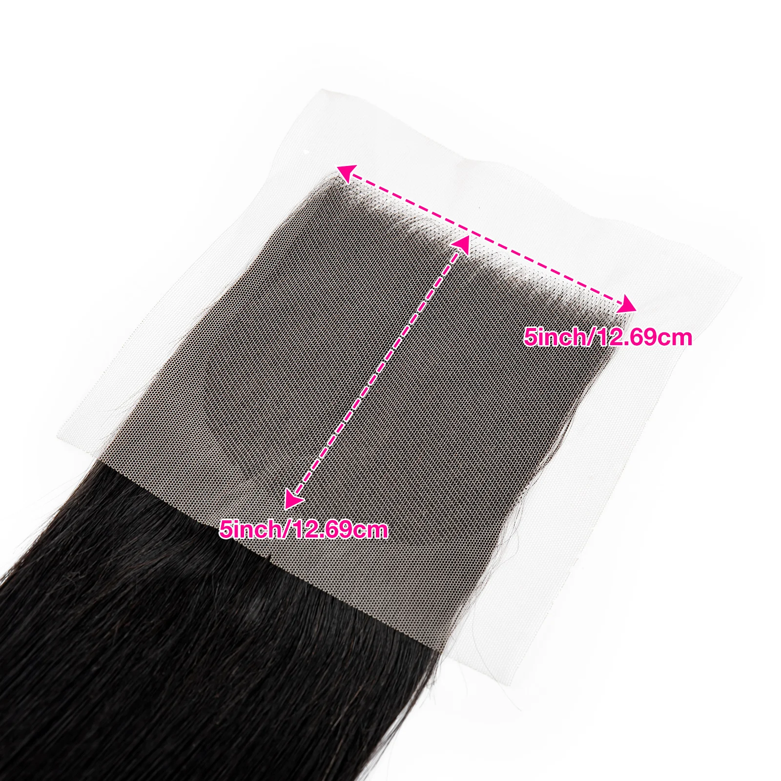 Hand Tied 5x5 Transparent Lace Closure Only Straight 15A Vietnamese Hair 13x4 Lace Frontal Virgin Human Hair Pre Plucked