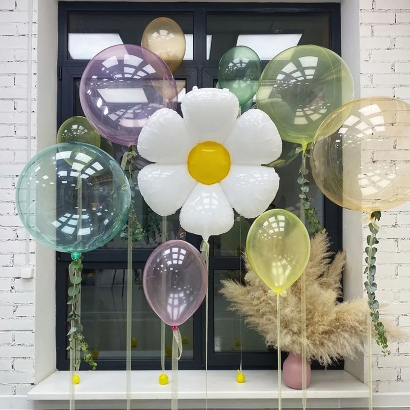 Ballon Bobo en Clip Coloré, Décorations de ixd'Anniversaire, Mariage, ixde Léon, Fournitures de Noël, 5 Pièces