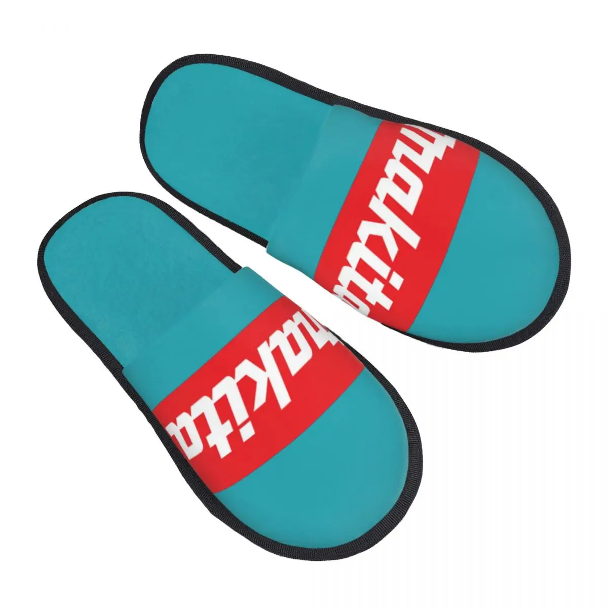

Makitas Power Tools Guest Slippers for Bedroom Women Custom Print House Slipper