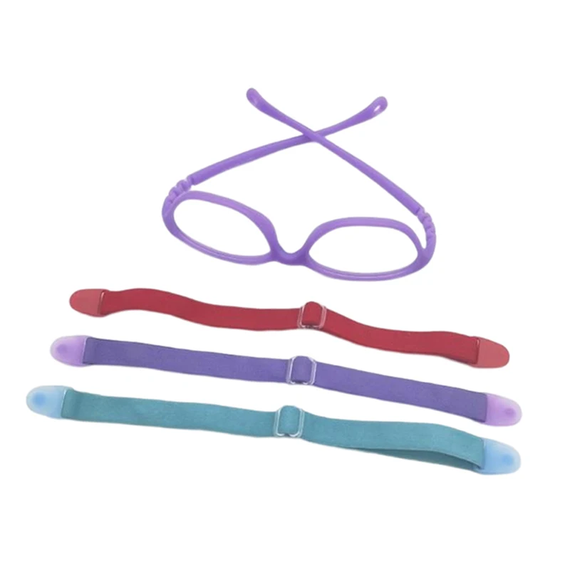1 Stück Kinder Jungen Mädchen Brille Riemen elastische Schnur Baby Brillen Kopfband Sports chnur Kinder Brille Band Riemen halter – Detail 2