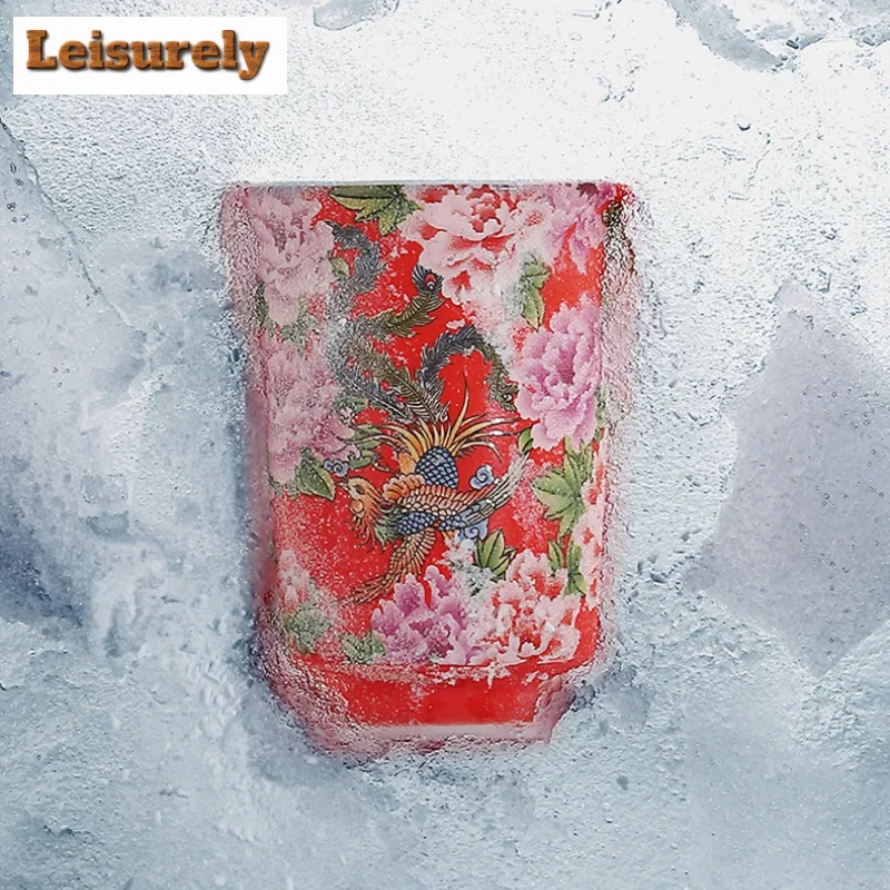 Northeast Phoenix Blossoms Flower Gaiwan Boutique Tea Bowl With Lid Kit Tea Making Mug Thermo Water Jug Chinese Teaset Ornaments