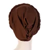KepaHoo New Head Scarf For Muslim Women Solid Cotton Turban Bonnet Hijab Caps White Pearl Inner Hijabs Femme Musulman Arab Wrap 6